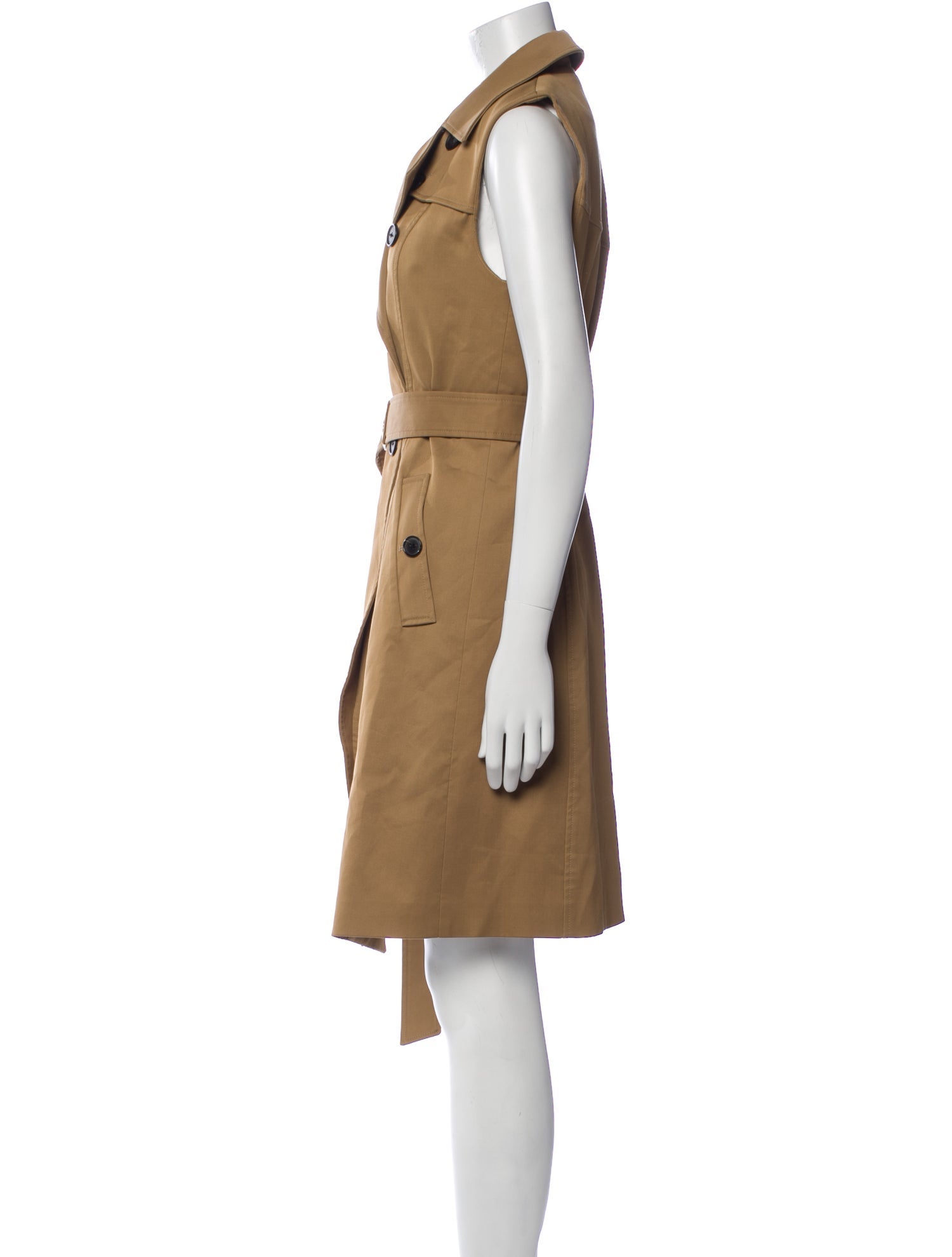 Veronica Beard Linen Trench Coat