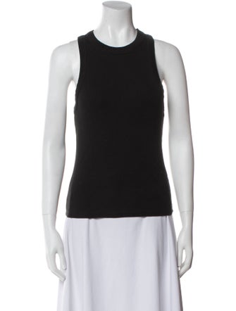 Veronica Beard Crew Neck Sleeveless Top