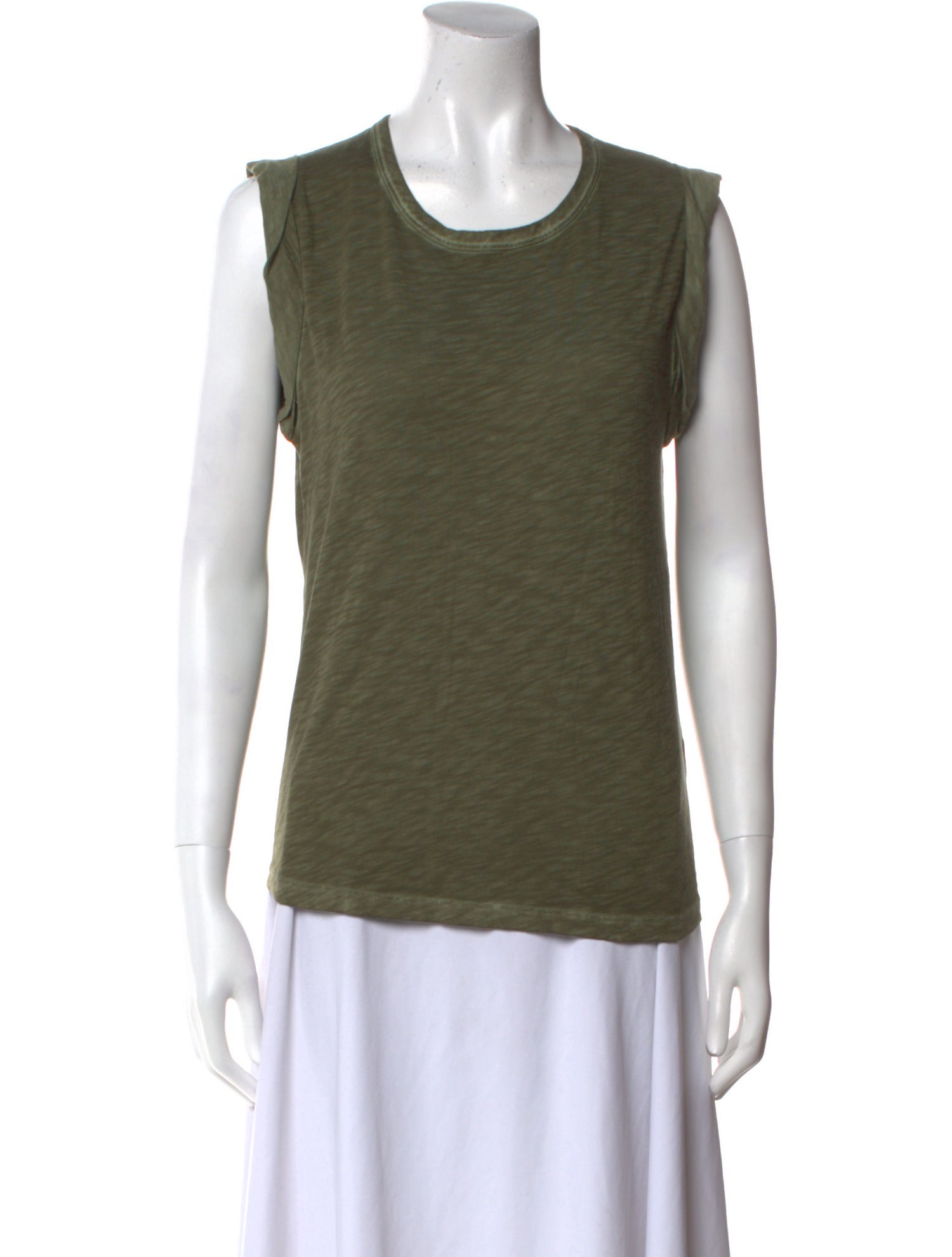 Veronica Beard Scoop Neck Sleeveless Top