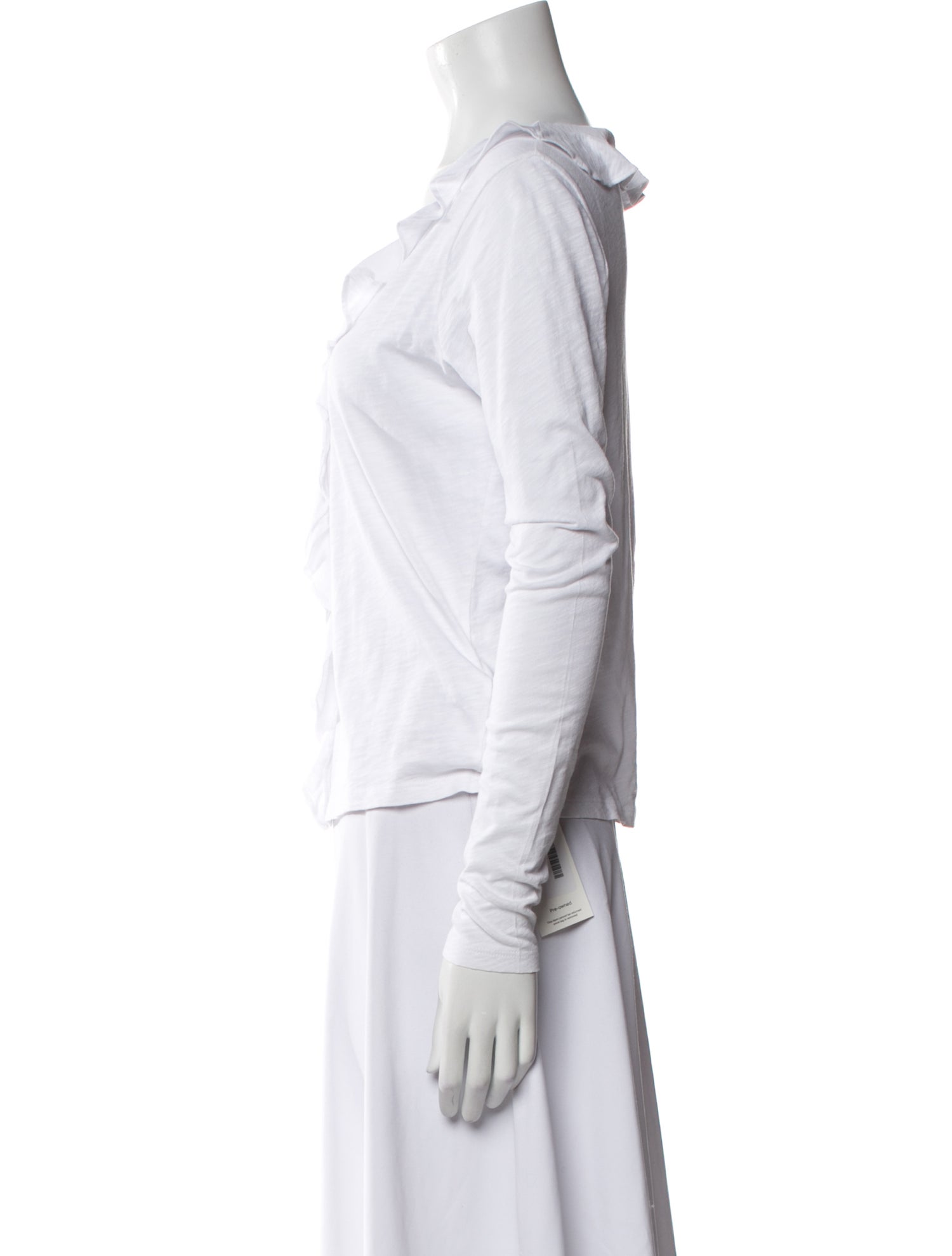 Veronica Beard Linen V-Neck Top