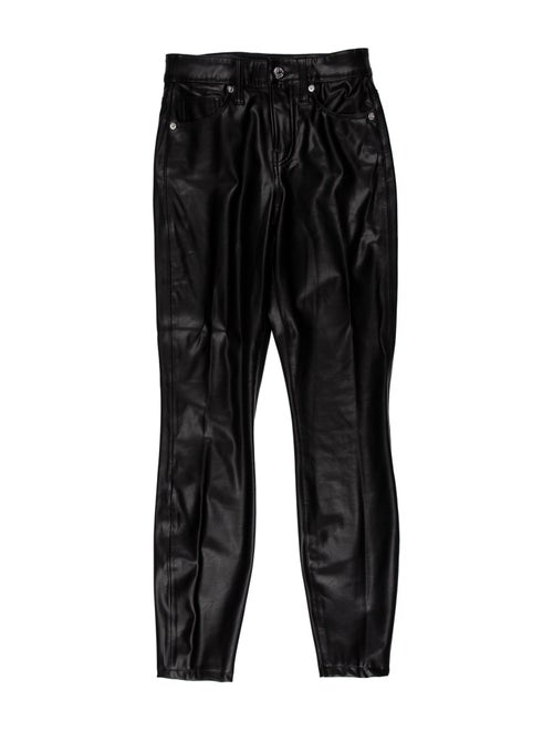 Veronica Beard Faux Leather Skinny Leg Pants