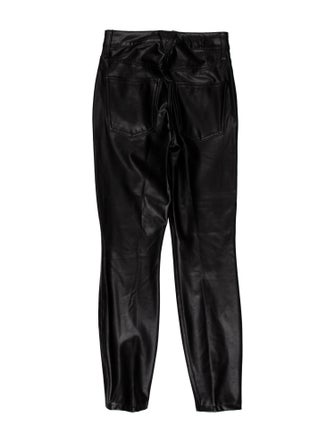 Veronica Beard Faux Leather Skinny Leg Pants