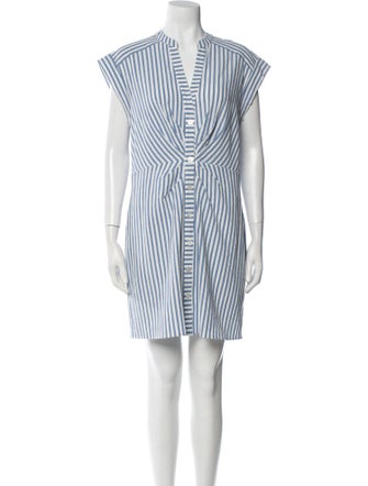 Veronica Beard Striped Mini Dress