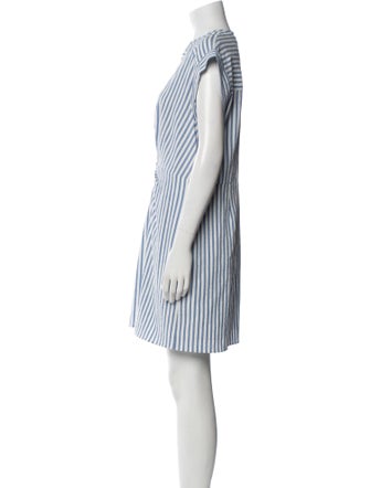 Veronica Beard Striped Mini Dress