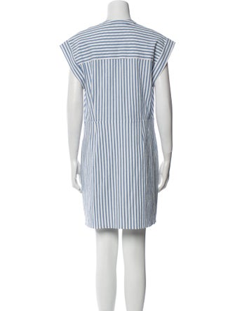 Veronica Beard Striped Mini Dress