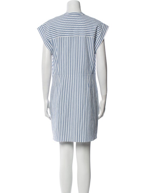 Veronica Beard Striped Mini Dress