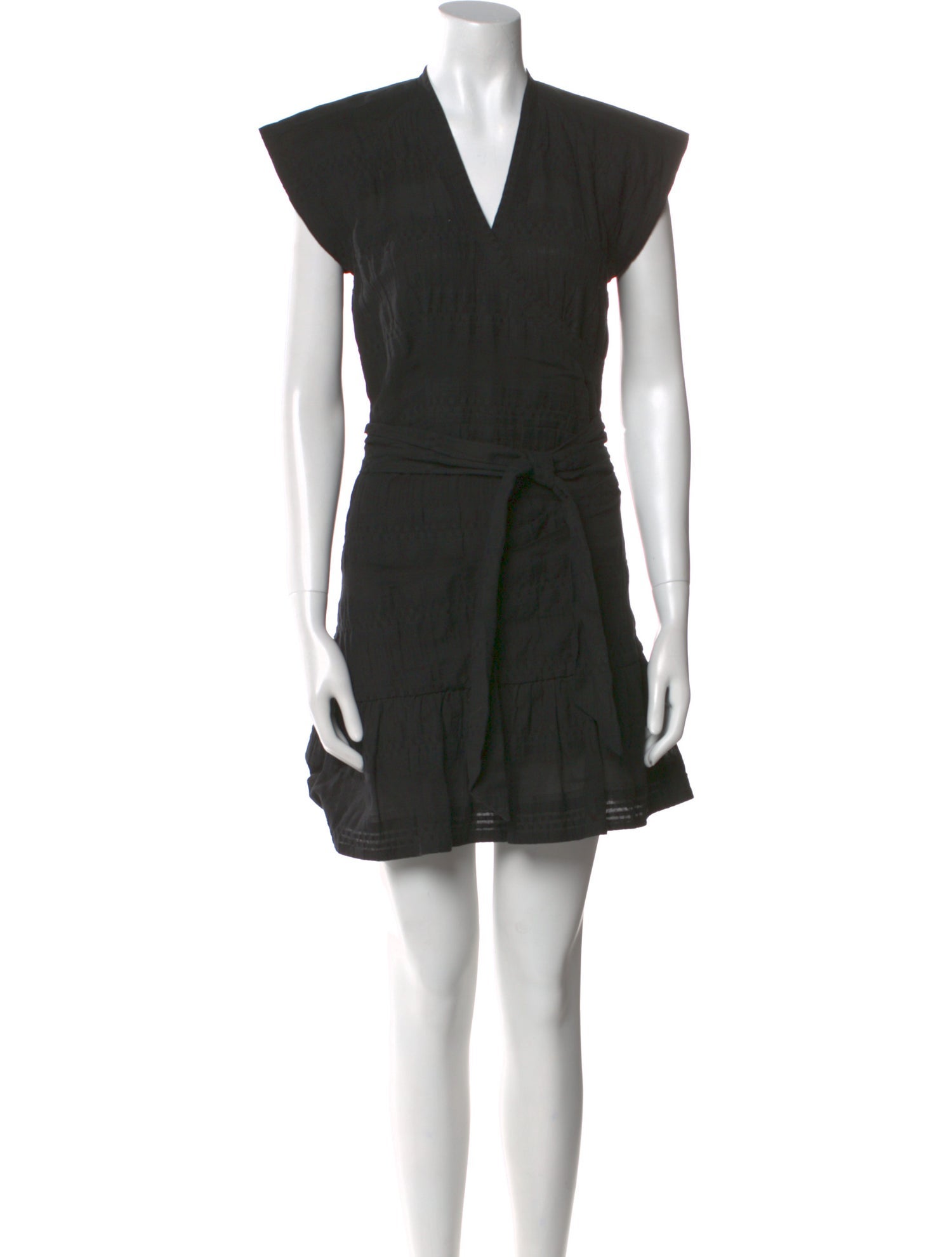 Veronica Beard V-Neck Mini Dress