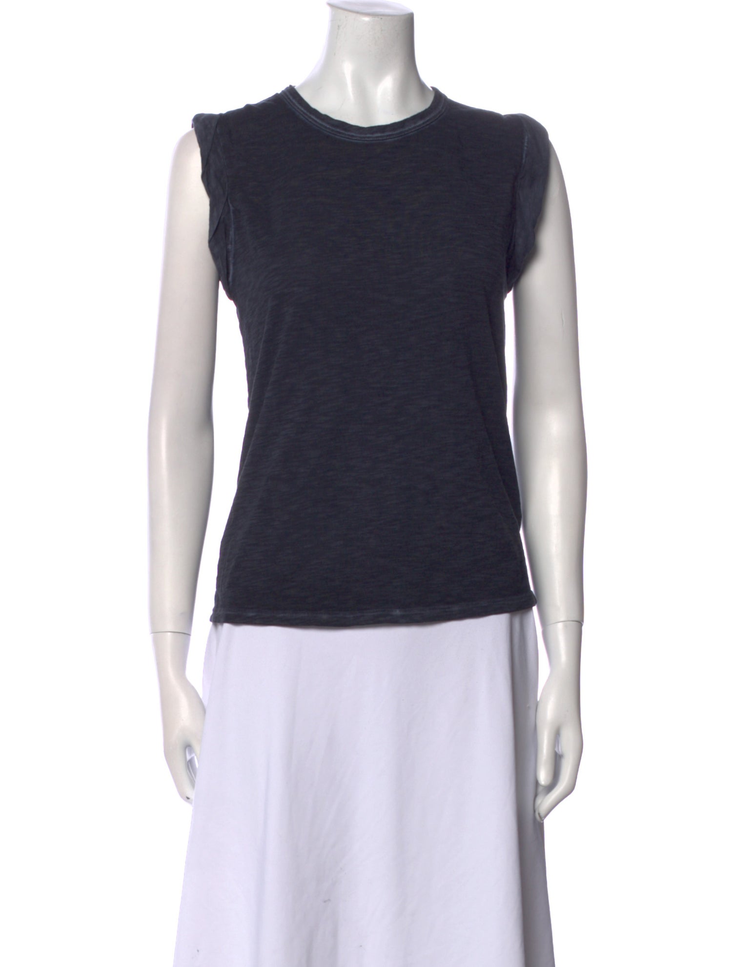 Veronica Beard Crew Neck Sleeveless Top