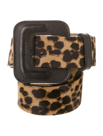 Veronica Beard Ponyhair Waist Belt