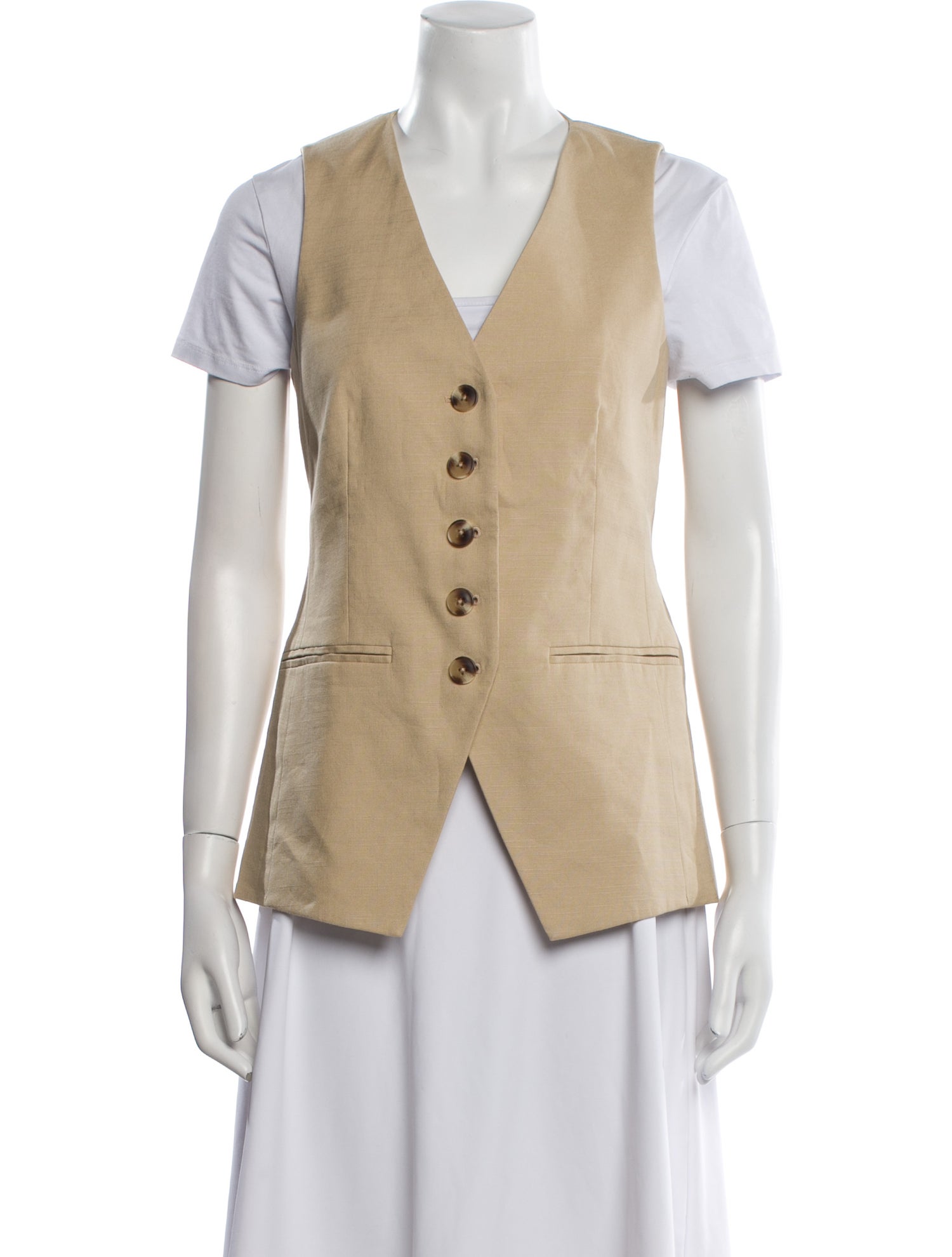Veronica Beard Linen Vest w/ Tags