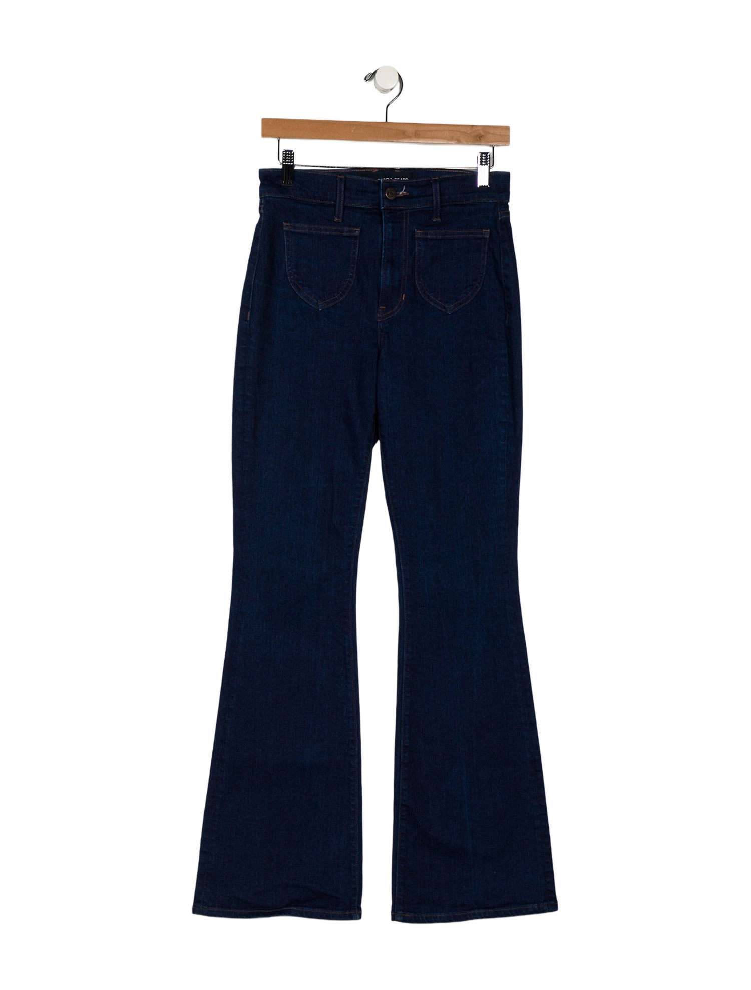Veronica Beard High-Rise Wide Leg Jeans