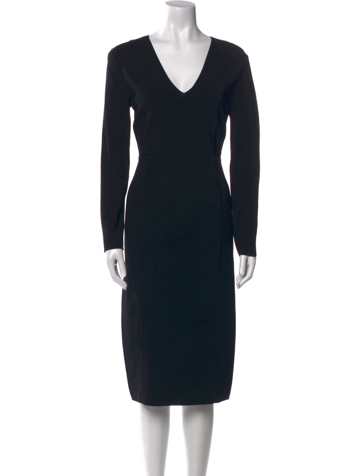 Veronica Beard V-Neck Midi Length Dress