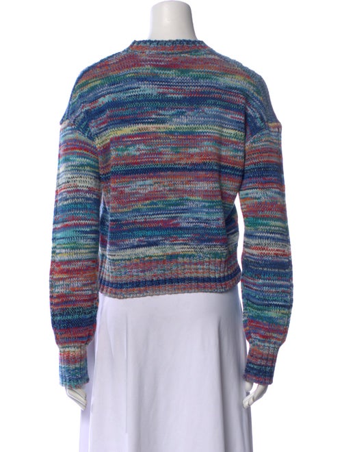 Veronica Beard Striped Crew Neck Sweater