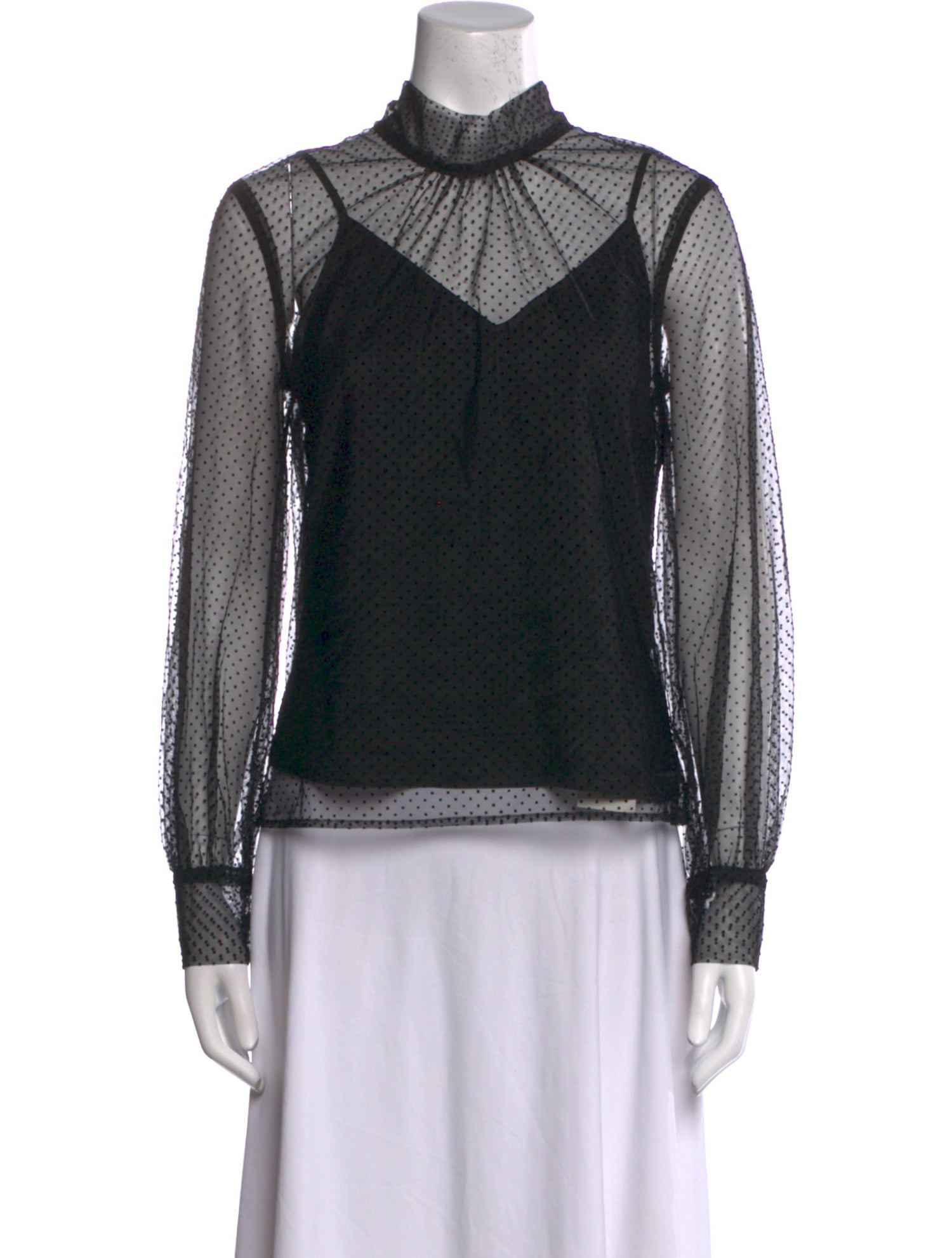 Veronica Beard Mock Neck Long Sleeve Sweatshirt w/ Tags