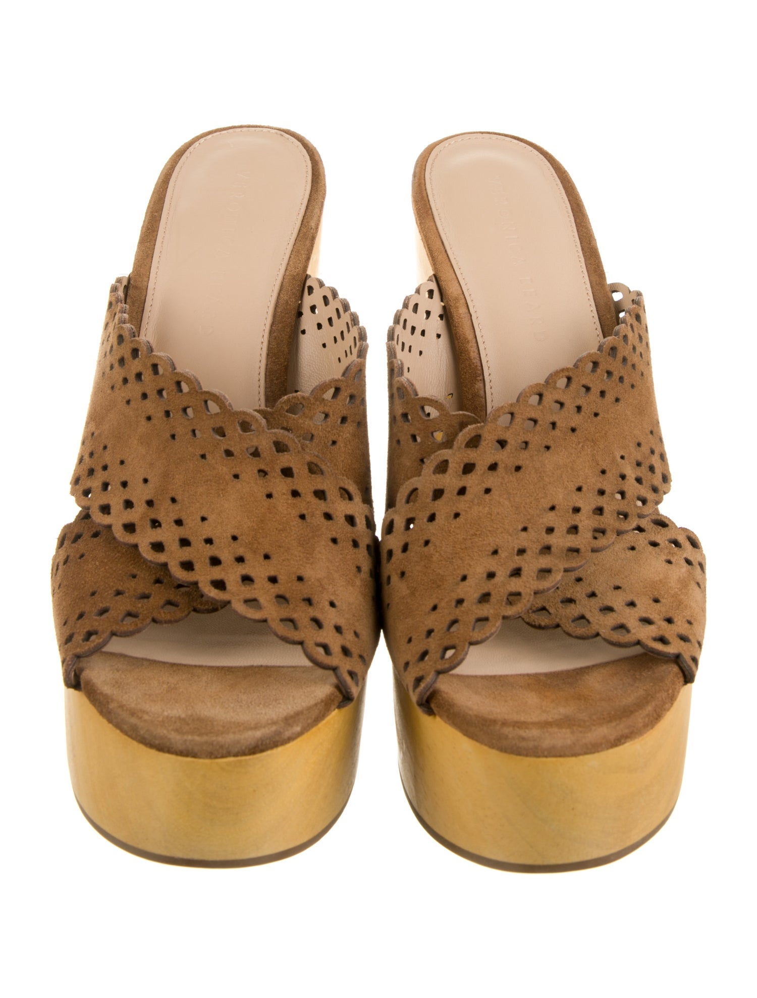 Veronica Beard Suede Slides