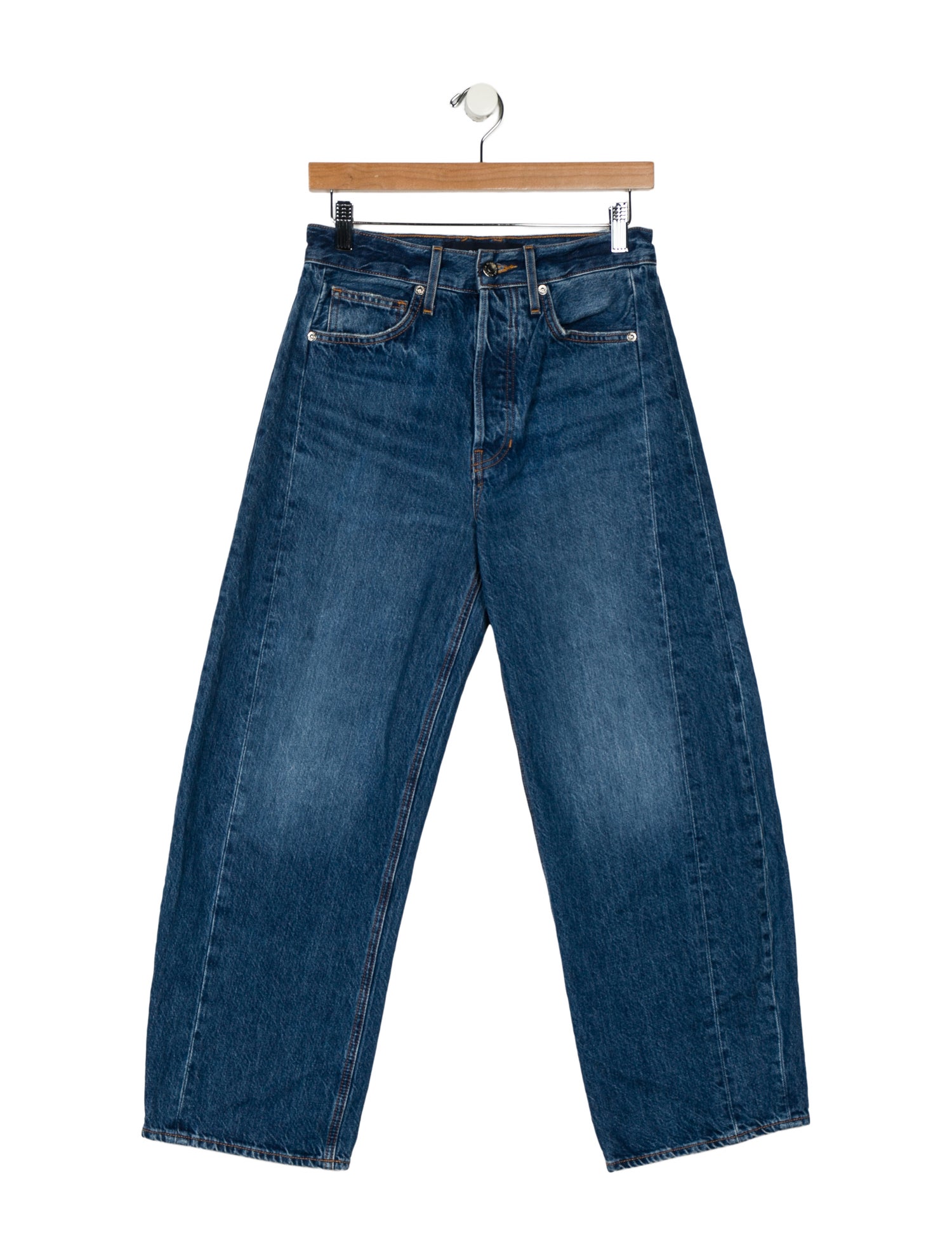 Veronica Beard High-Rise Wide Leg Jeans