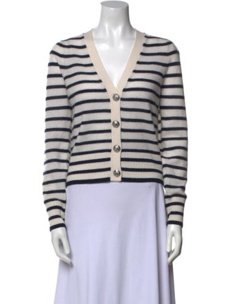 Veronica Beard Cashmere Striped Sweater