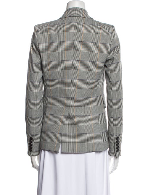 Veronica Beard Plaid Print Blazer