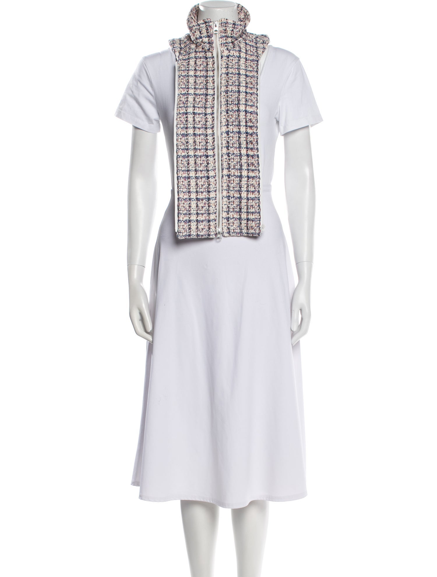 Veronica Beard Tweed Pattern Dickey