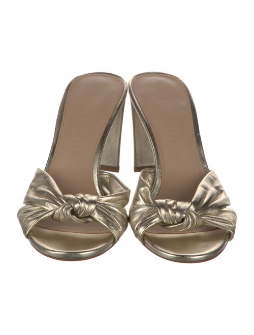 Veronica Beard Leather Slides