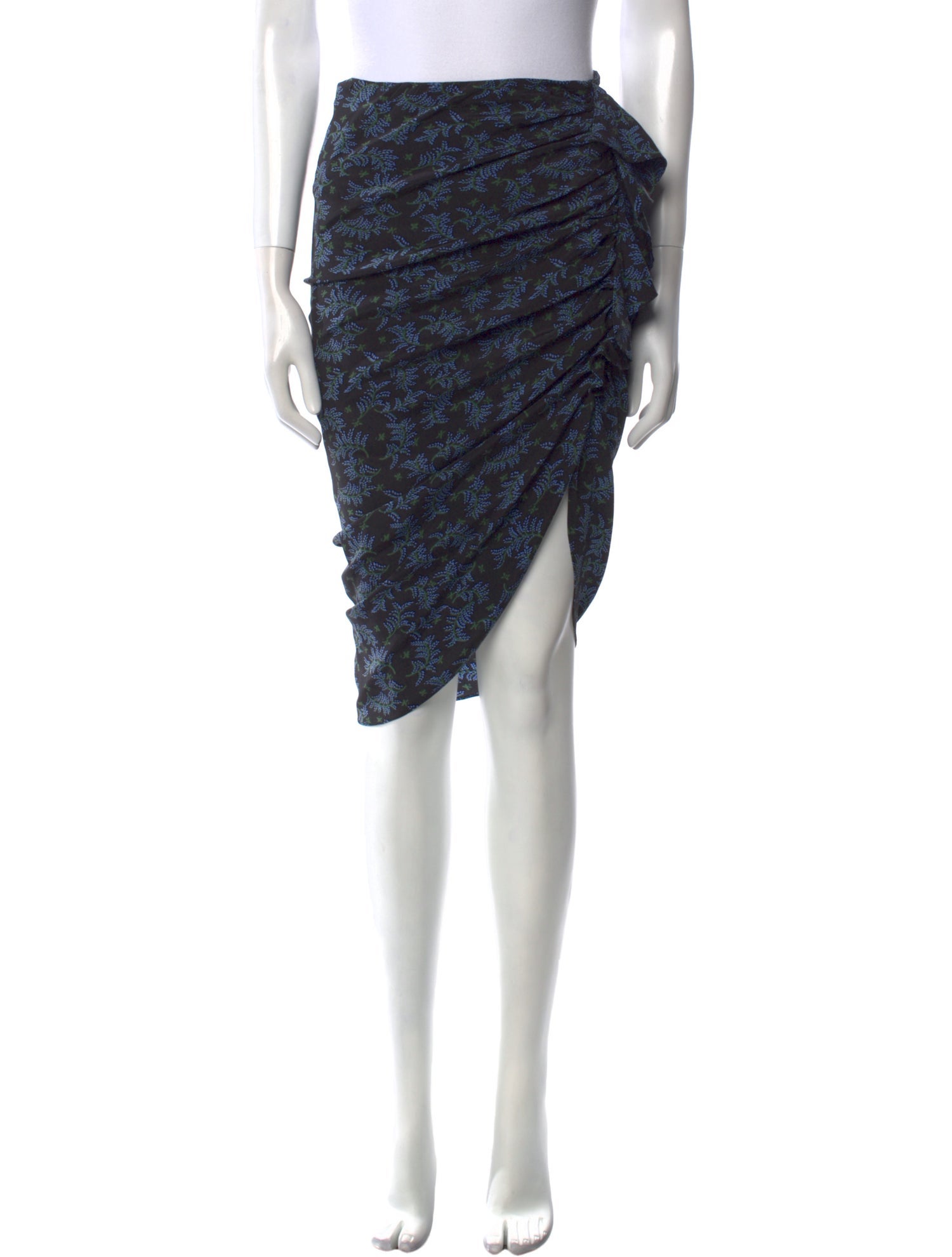 Veronica Beard Silk Knee-Length Skirt