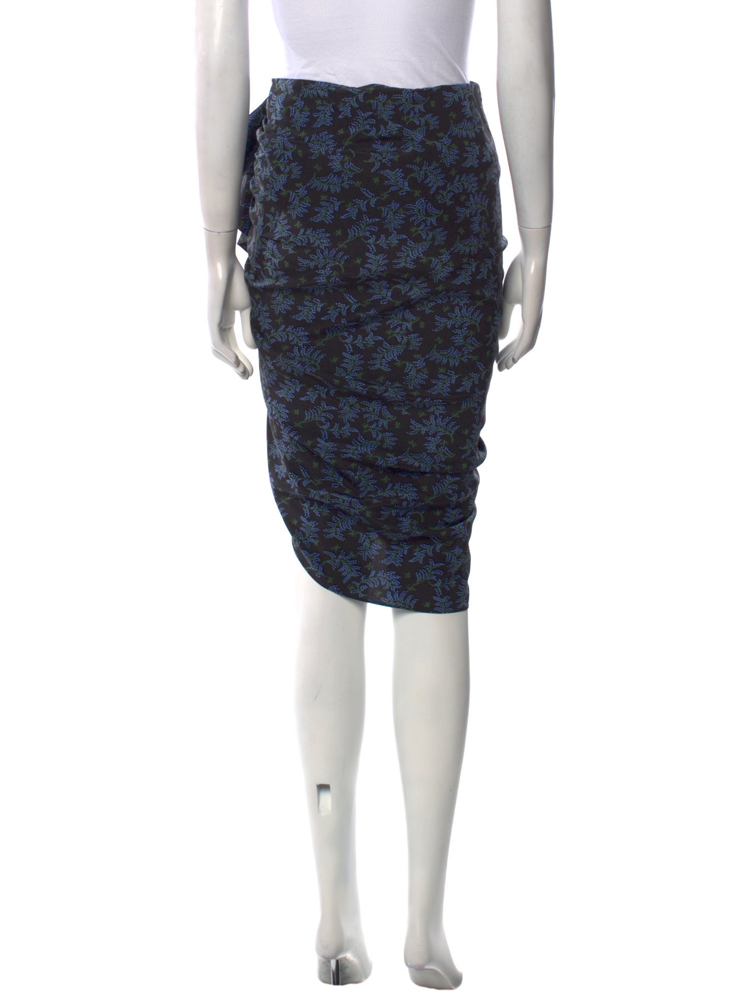 Veronica Beard Silk Knee-Length Skirt