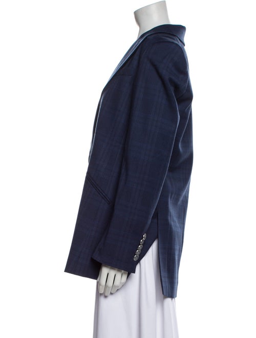 Veronica Beard Plaid Print Blazer