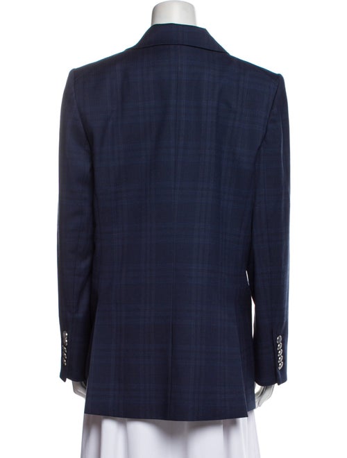 Veronica Beard Plaid Print Blazer
