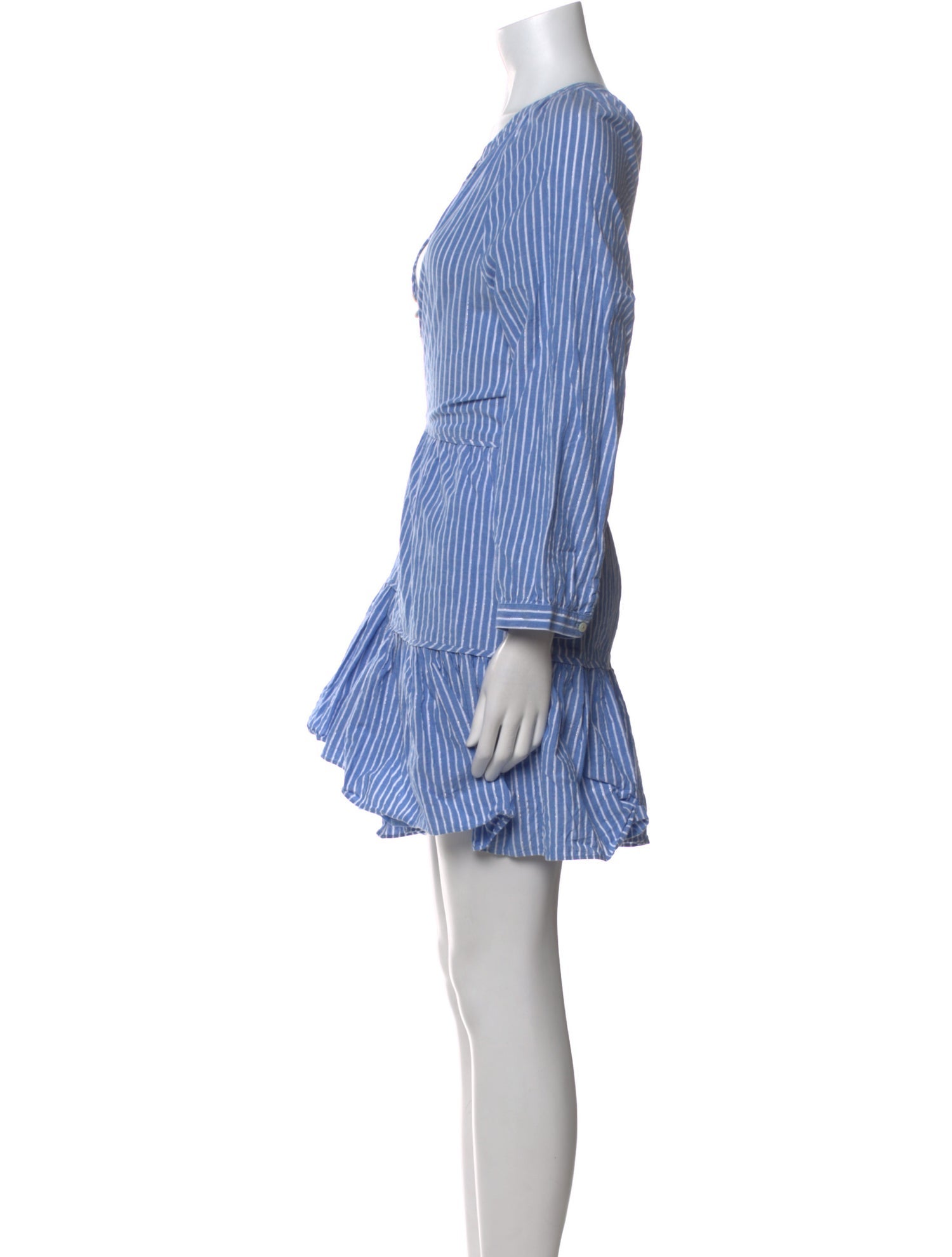 Veronica Beard Striped Mini Dress