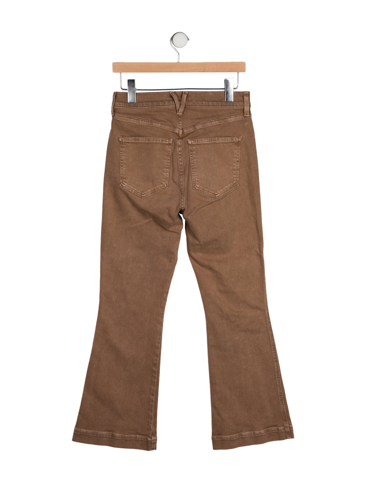 Veronica Beard High-Rise Wide Leg Jeans