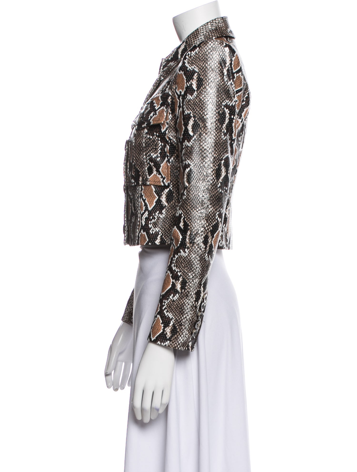 Veronica Beard Animal Print Evening Jacket