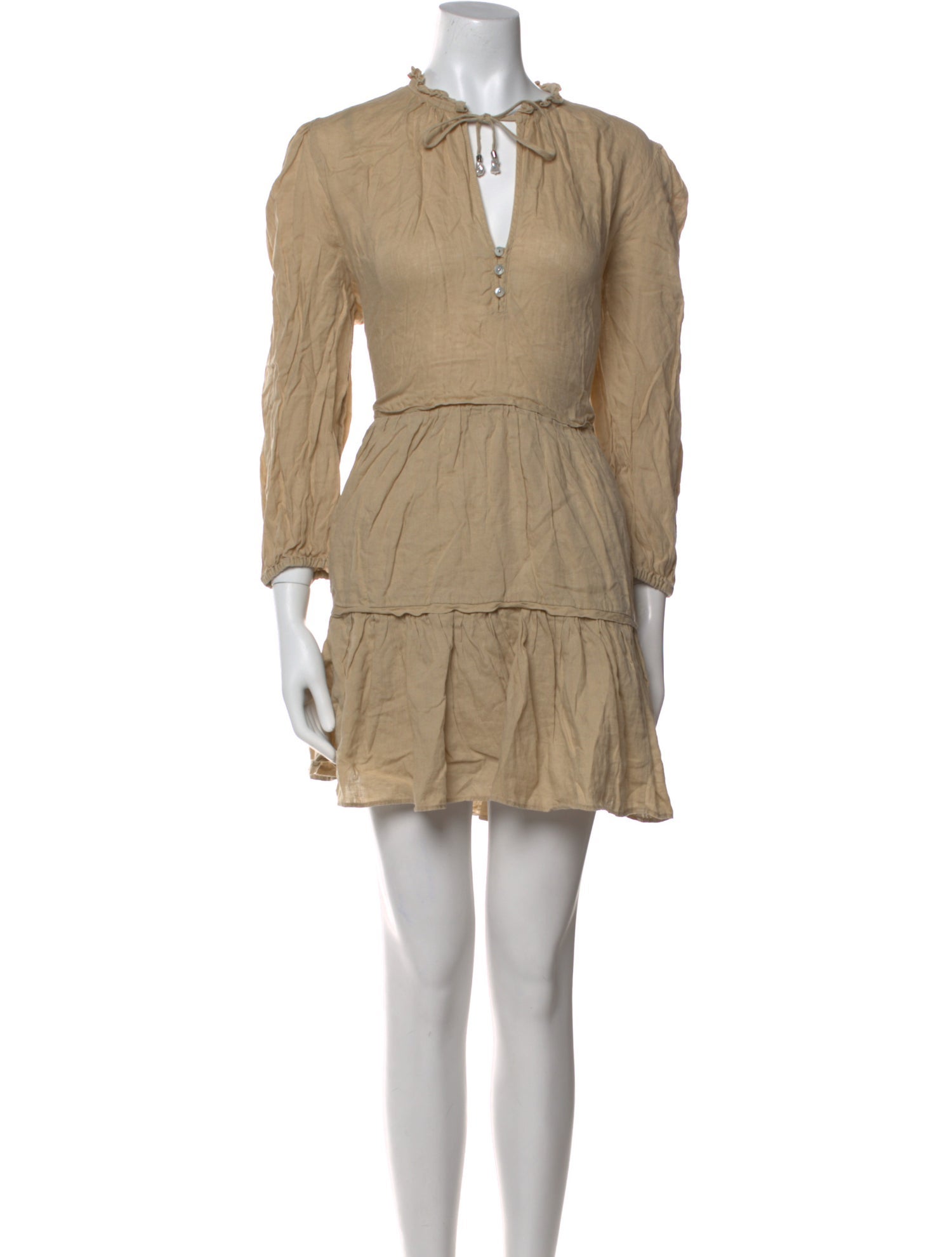 Veronica Beard Linen Mini Dress