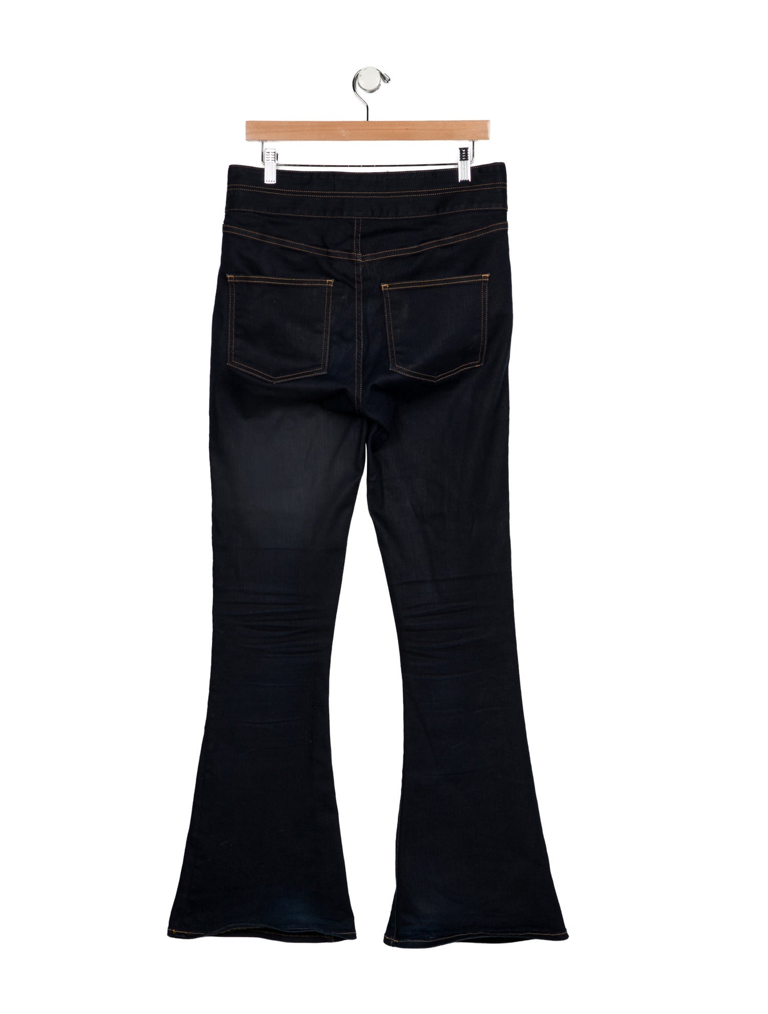 Veronica Beard High-Rise Wide Leg Jeans