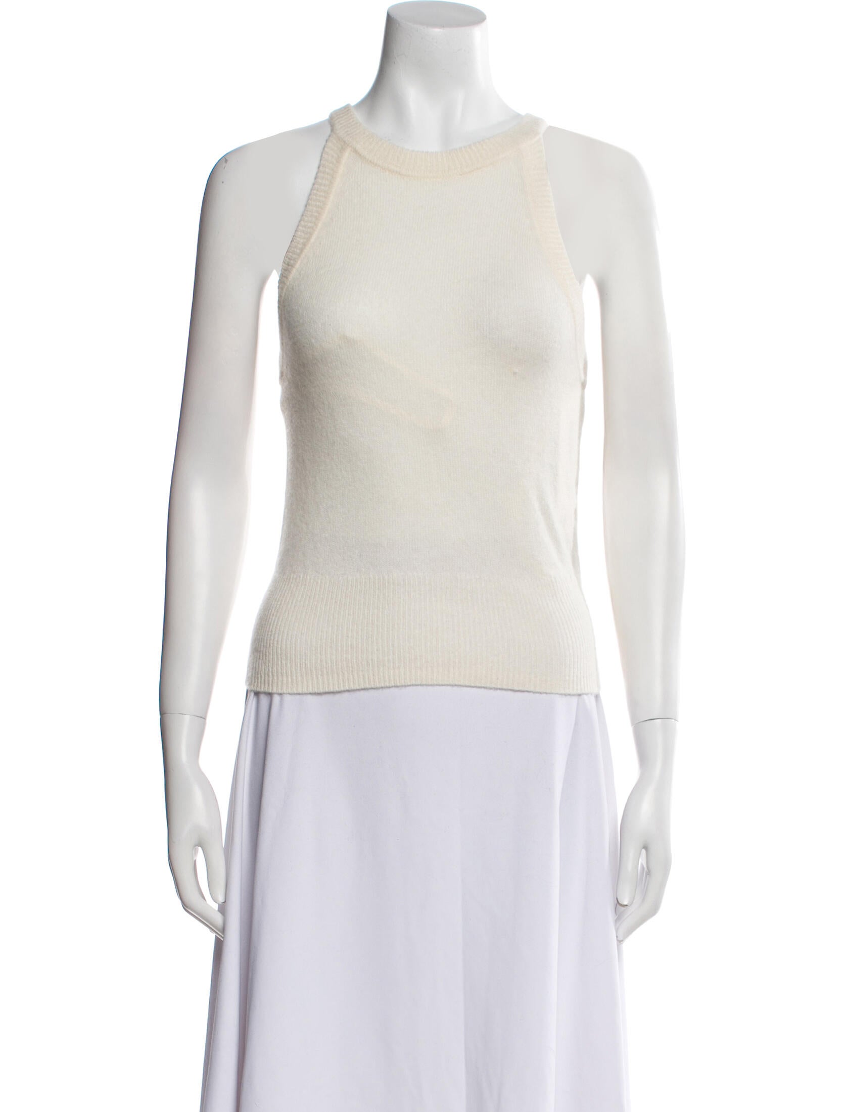 Veronica Beard Cashmere Crew Neck Top