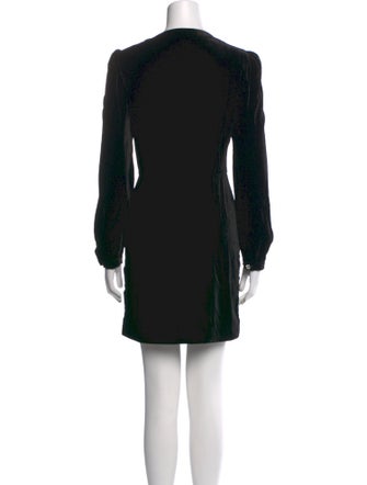 Veronica Beard V-Neck Mini Dress