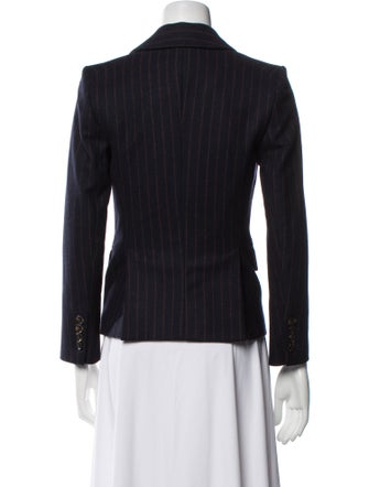 Veronica Beard Wool Striped Blazer