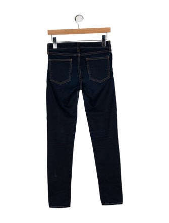 Veronica Beard Mid-Rise Skinny Leg Jeans