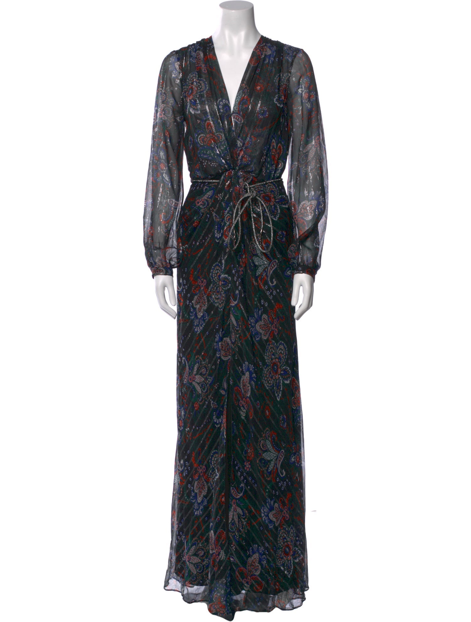 Veronica Beard Silk Long Dress