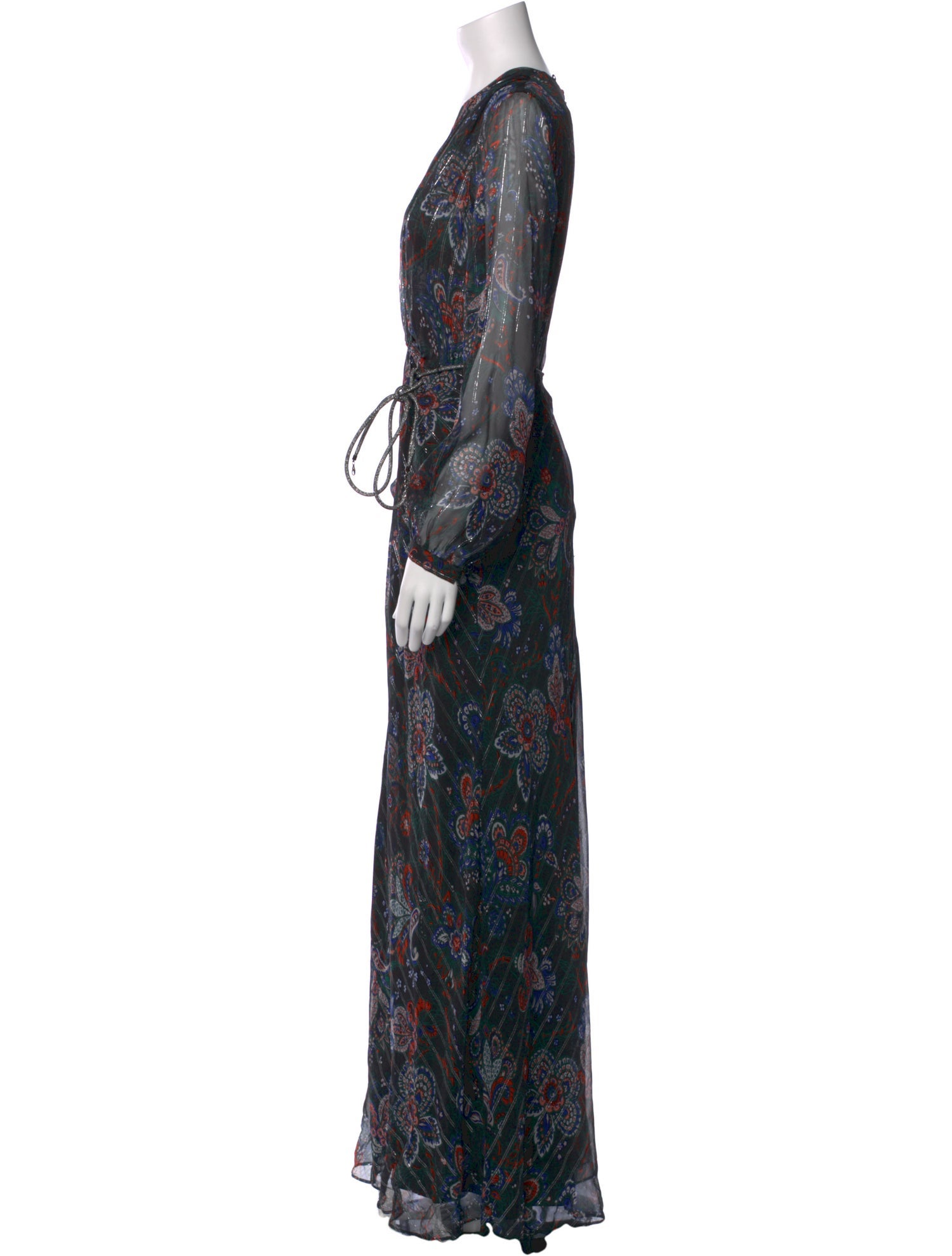 Veronica Beard Silk Long Dress