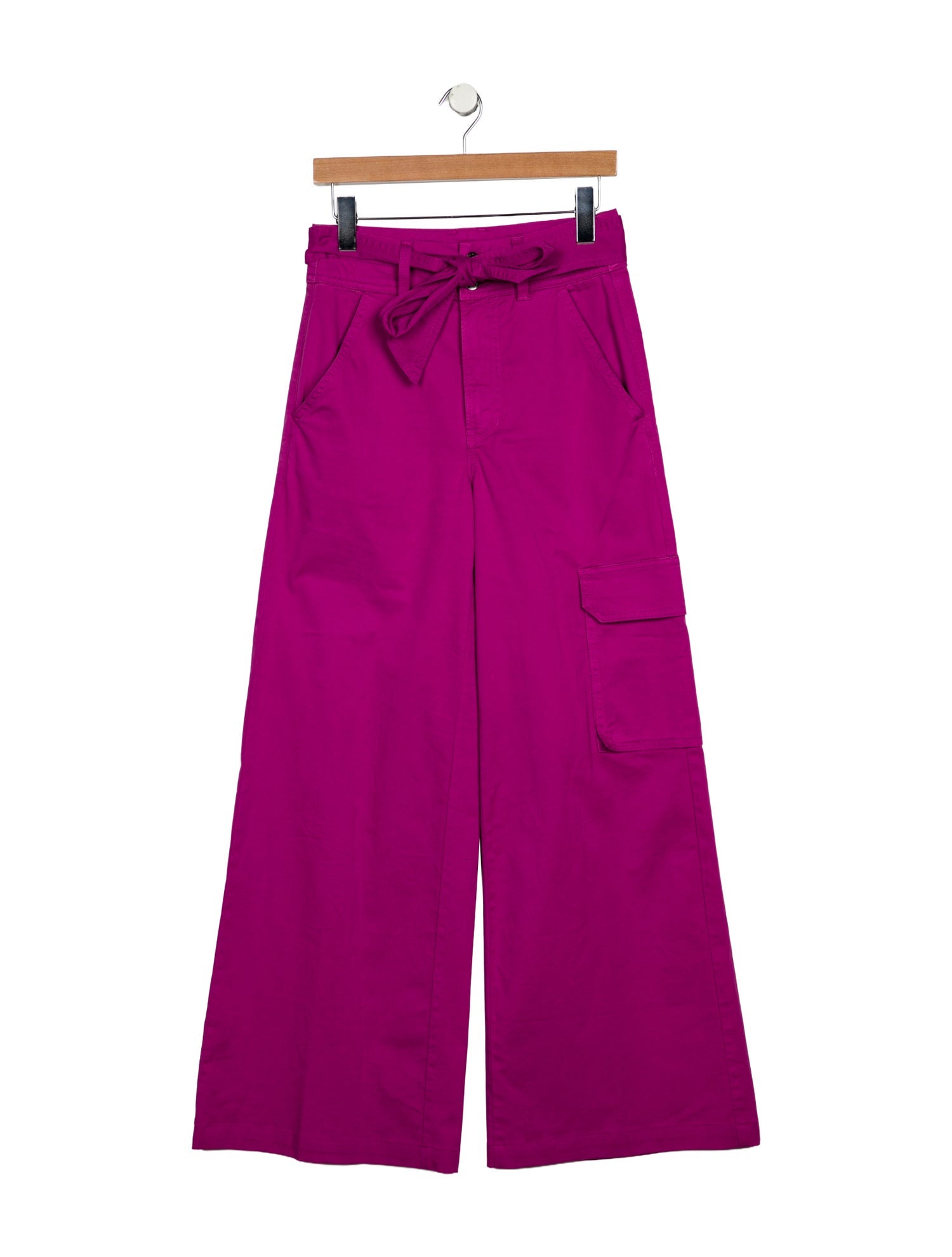 Veronica Beard High-Rise Wide Leg Jeans