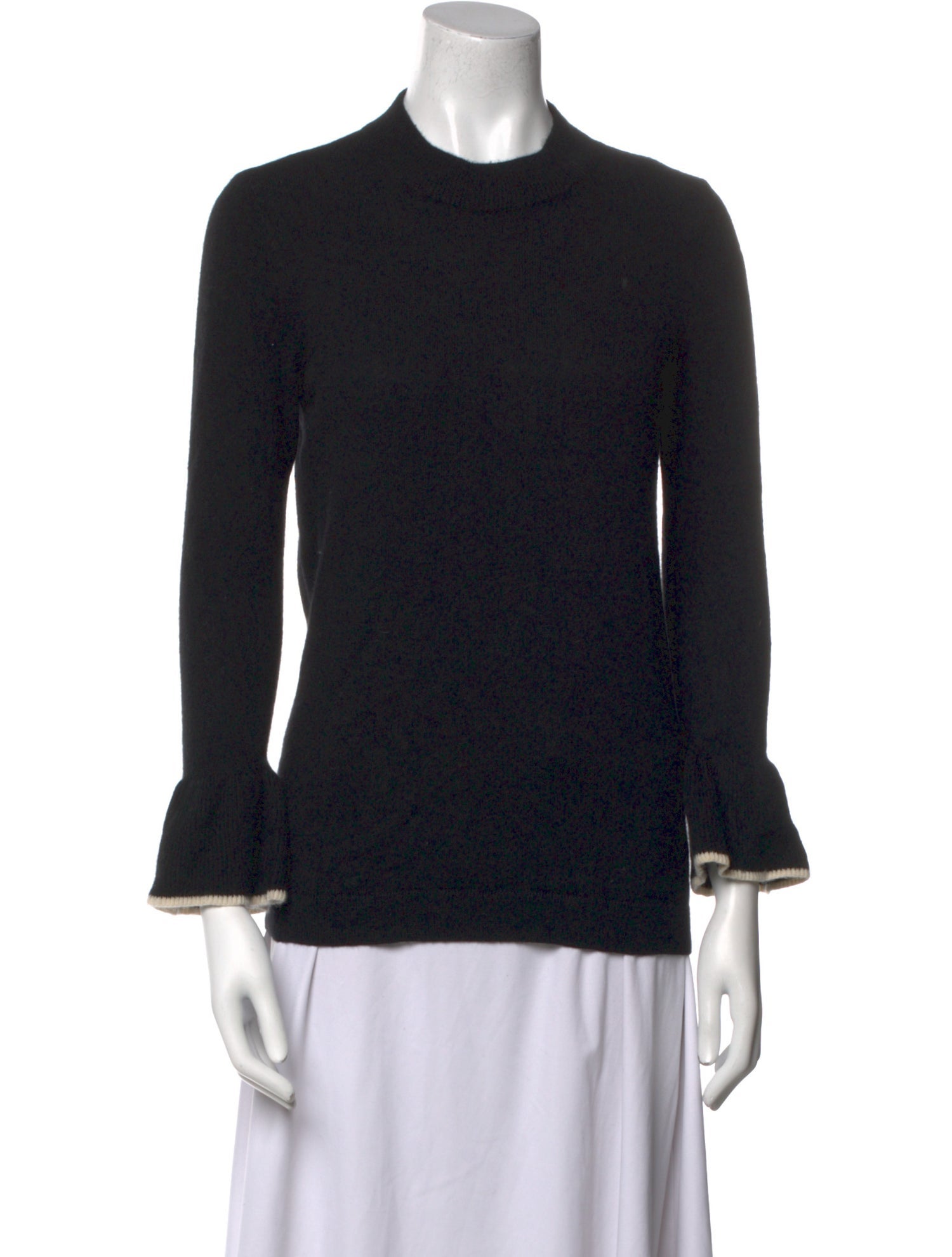Veronica Beard Cashmere Mock Neck Sweater