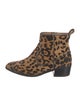 Veronica Beard Ponyhair Animal Print Boots