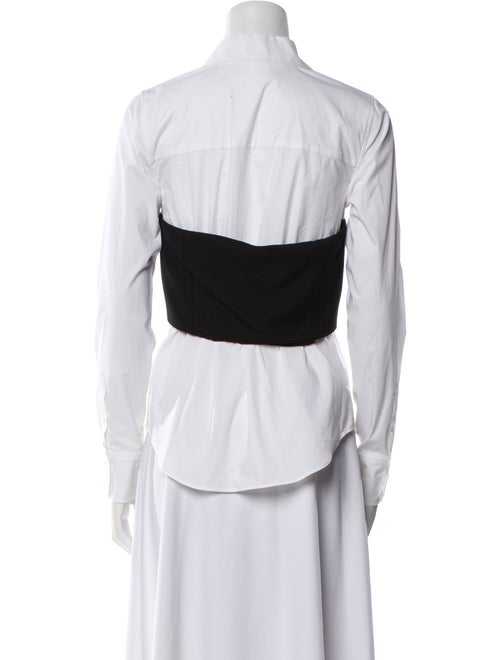 Veronica Beard Long Sleeve Button-Up Top