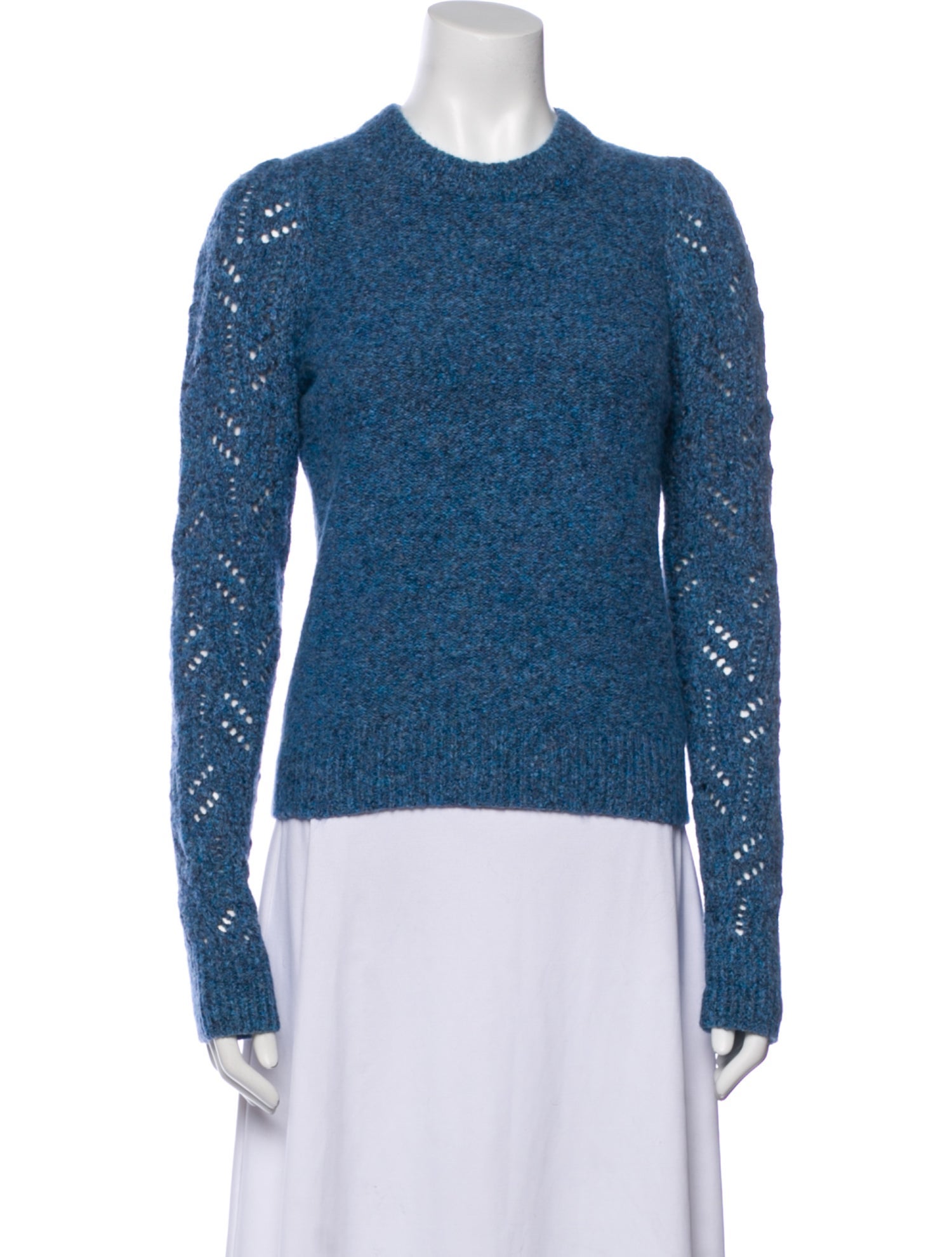 Veronica Beard Crew Neck Long Sleeve Sweatshirt