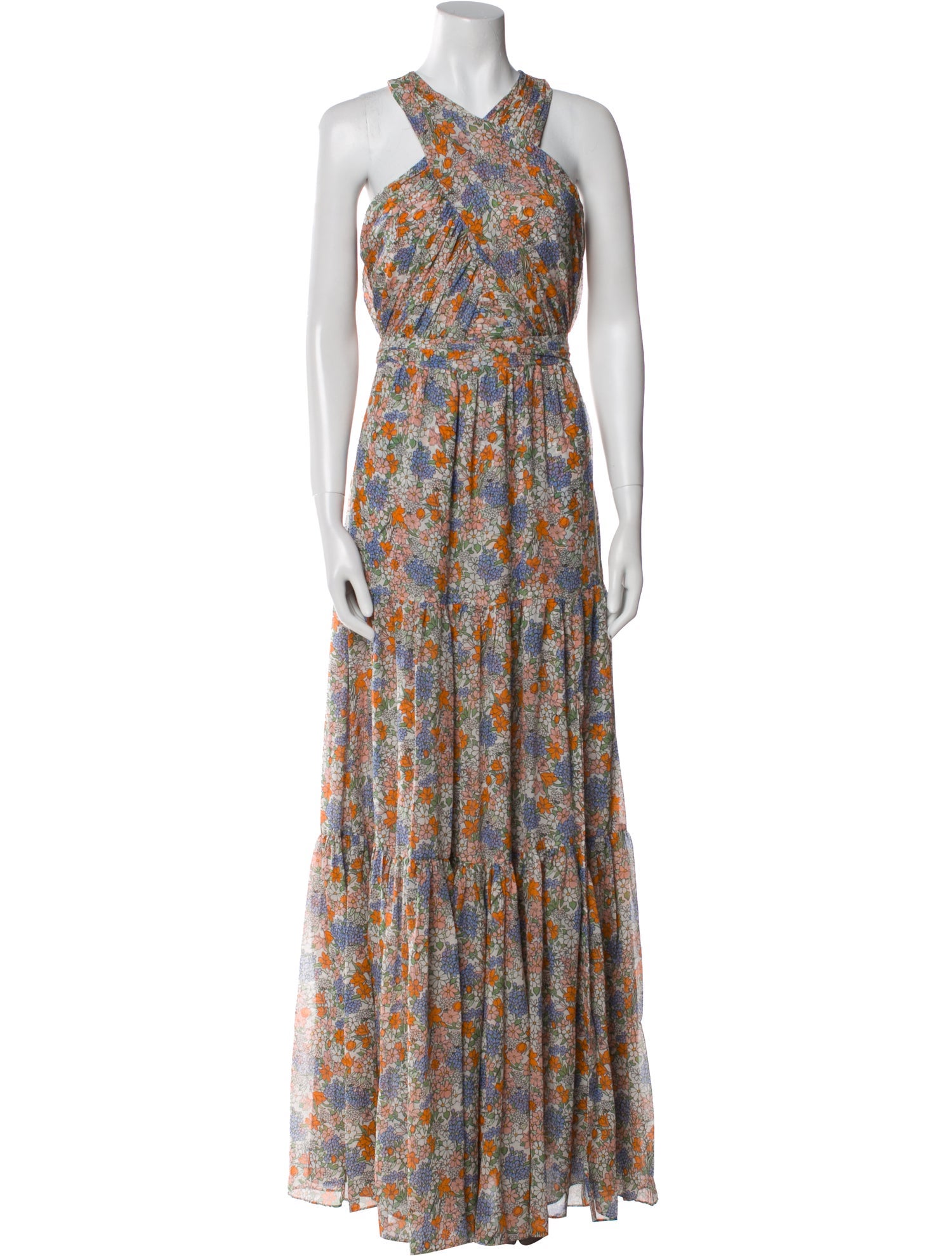 Veronica Beard Silk Long Dress w/ Tags