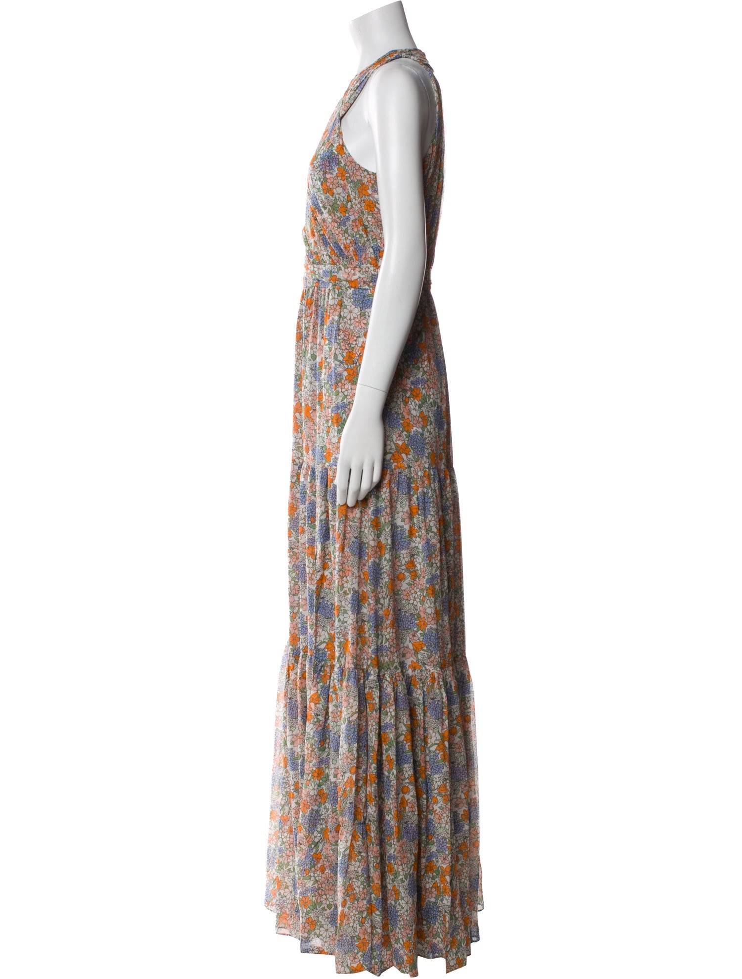 Veronica Beard Silk Long Dress w/ Tags