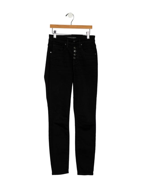 Veronica Beard Mid-Rise Skinny Leg Jeans
