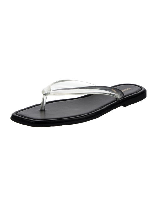 Veronica Beard Clea Leather Flip Flops