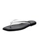 Veronica Beard Clea Leather Flip Flops