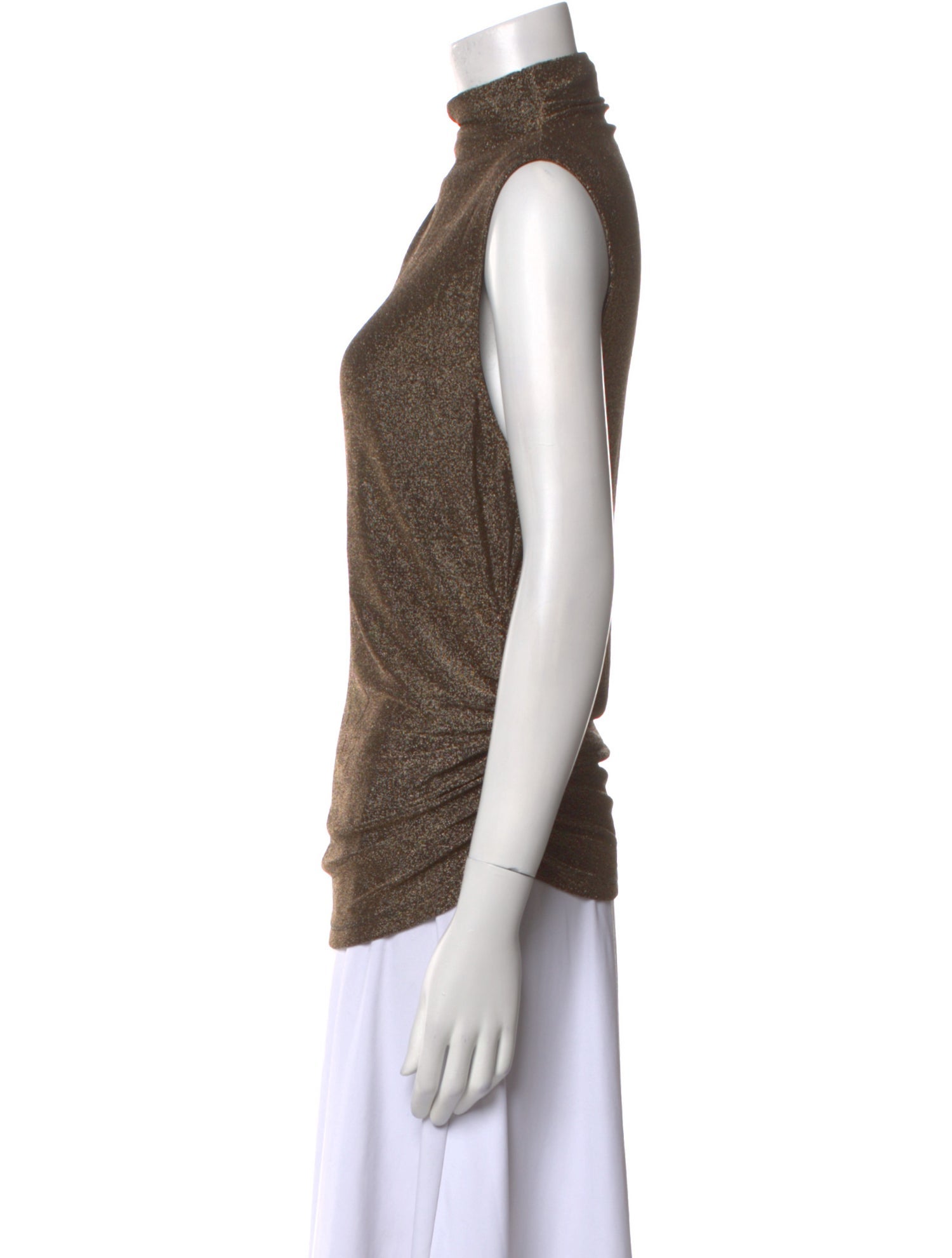 Veronica Beard Cowl Neck Sleeveless Top